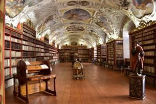 The library and gallery of the Strahov Monastery will make you shiver