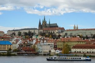 Be amazed by Prague from the land, bewitched from a boat deck