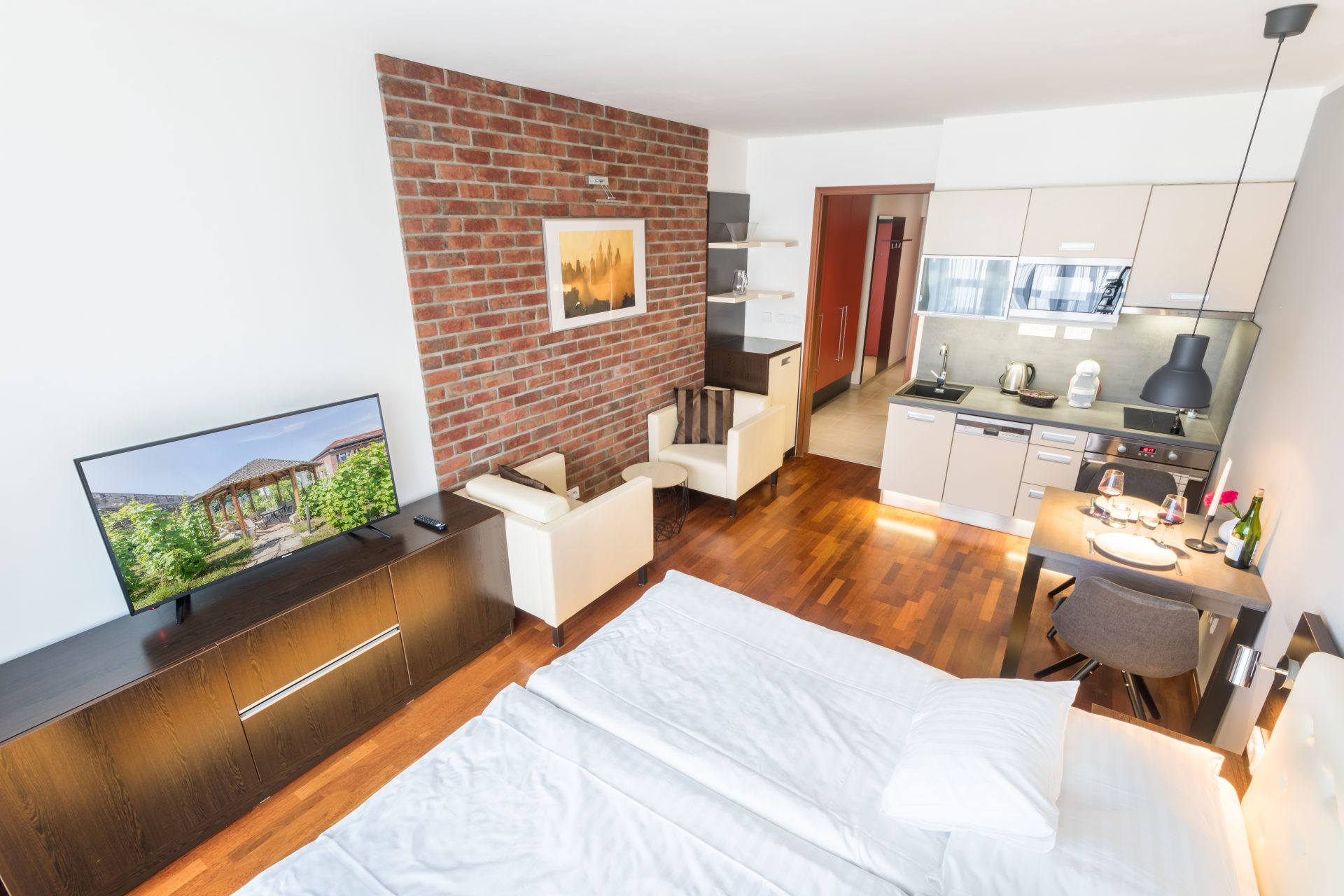 CLASSIC Studio Apartment for rent, including complete equipment